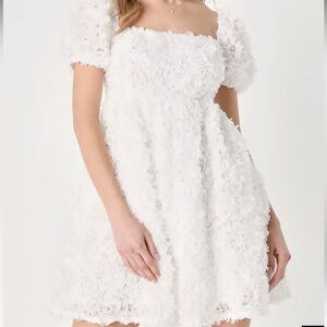 Lulus White Short Dress